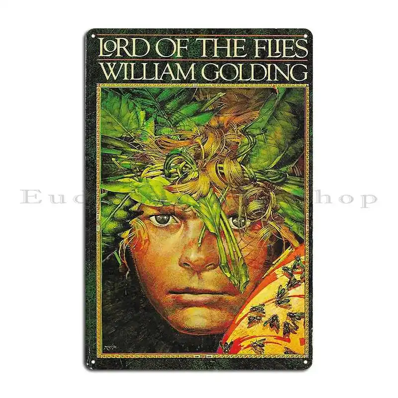 Lord Of The Flies William Golding Metal Sign Wall Decor Club Club Bar Iron Garage Tin Sign Poster