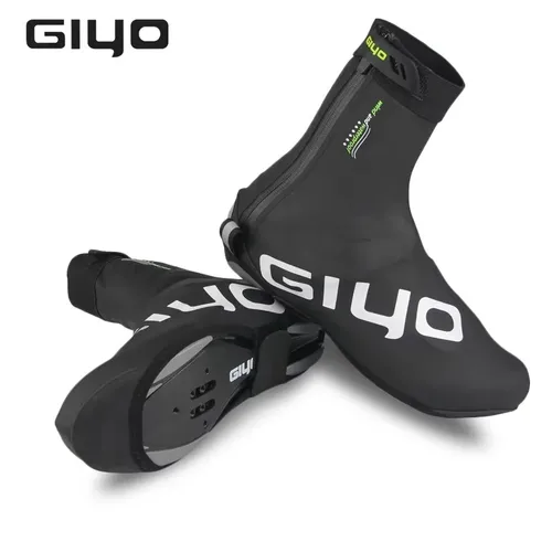 Imagen 2 del producto Cubierta para zapatos de bicicleta, cálida y gruesa, para bicicleta de montaña y carretera, resistente al viento, impermeable y al polvo, equipo de conducción al aire libre