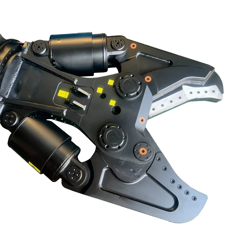 Poweul Double-Cylinder Hydraulic Pliers Excaors Scrap Metal Shears sential Engine Core Construction Motor