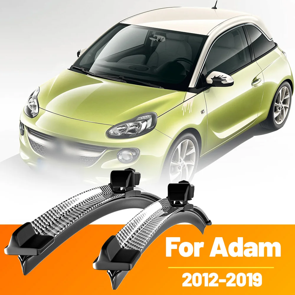 

2 шт. передние щетки стеклоочистителя из углеродного волокна для Opel Adam 2012-2019 2013 2014 2015 2016 2017 2018