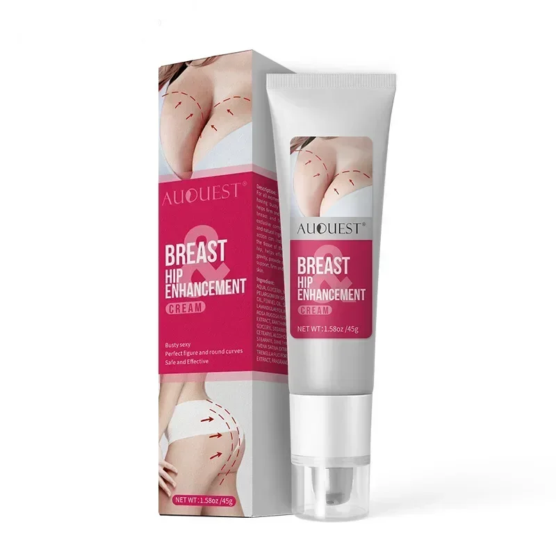 AUQUEST Breast Cream for Women Massage Hip Lifting Buttocks Chest Enlarge Oil Whitening Moisturizing Tightness Firming Body Care