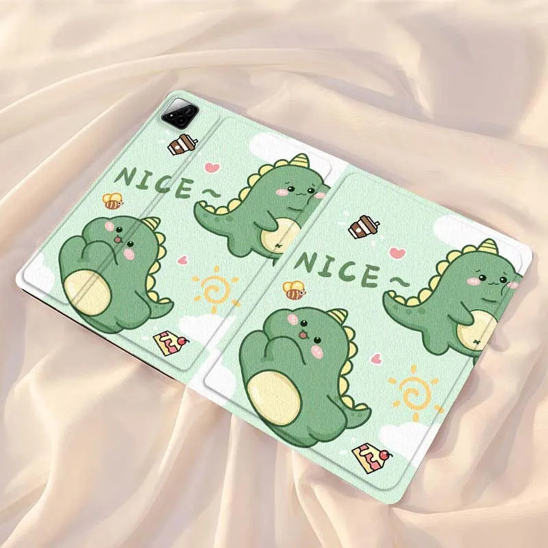 

Чехол для планшета Xiaomi Redmi Mi Pad 4 5 6 7 8 K SE Mini Pro Plus Max 10.1 11.2 дюймов с милым рисунком динозавра