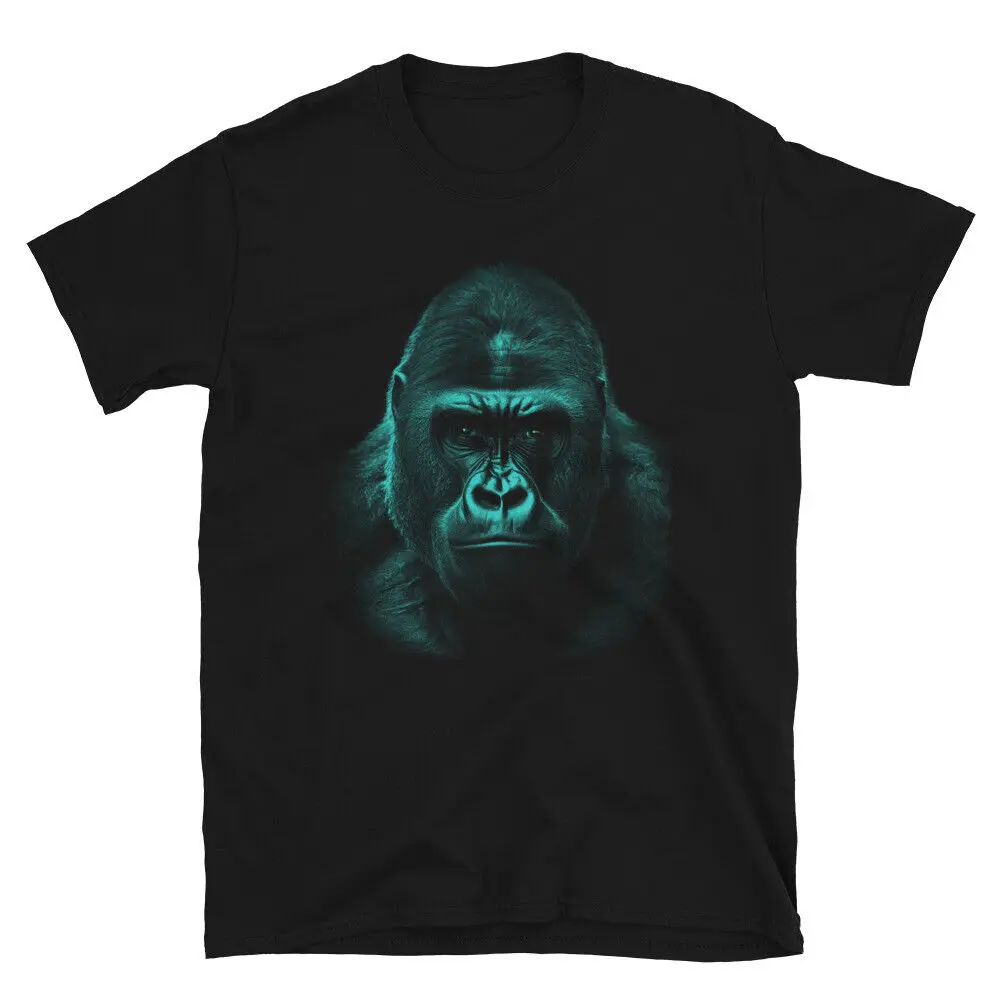 

Gorilla Silverback T-shirt Silver Back Jungle King Design Unisex Tshirt