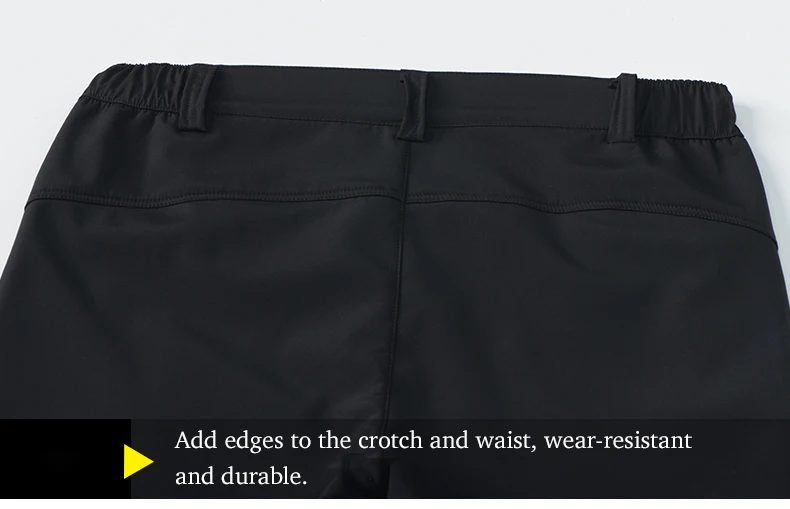 LNGXO Damen-Skihose, wasserdicht, winddicht, Snowboardhose, warme Fleecehose für den Winter, Outdoor-Sportbekleidung für Snowboarden. – Detail 14