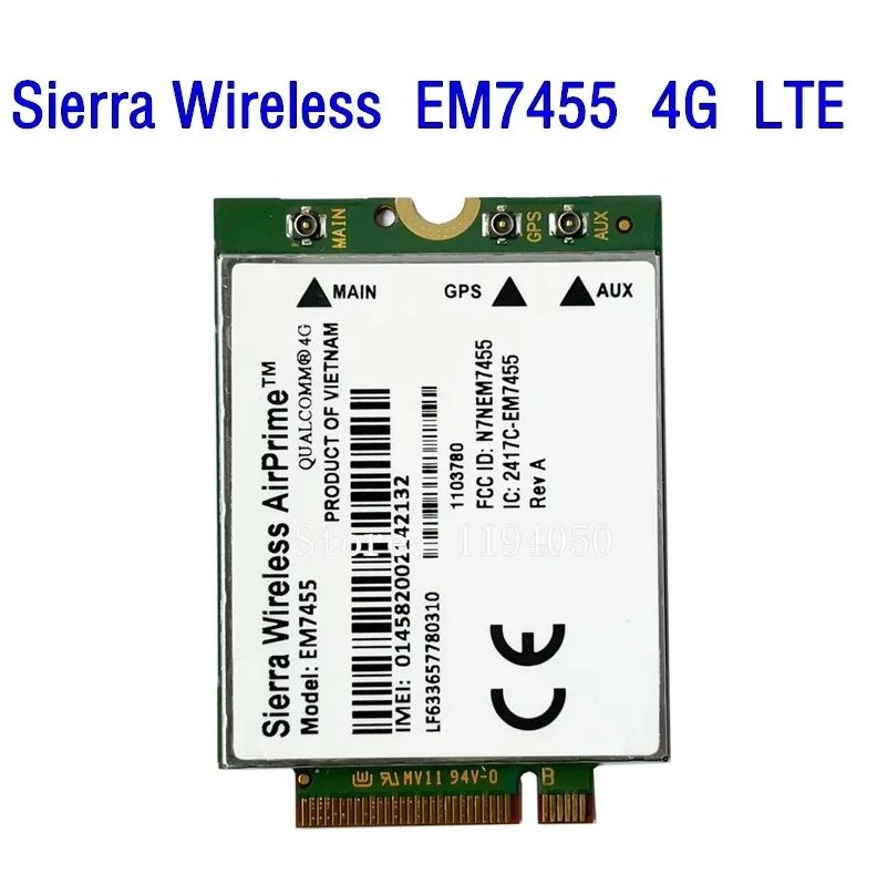 ZZ 2026 Em7455 M 2 Ngff Wwan 4G Lte Module Cat6 300Mbps Fdd Tdd Lte Part Number 1103582 For Laptop And 4G Router