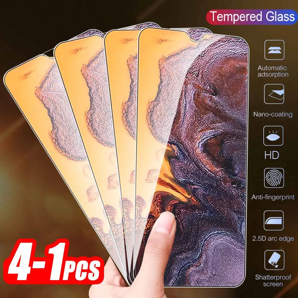 1-4Pcs Full Cover Tempered Glass For Cubot KingKong 9 Screen Protectors For Cubot King Kong 9 KingKong9 4G Armor Protective Film