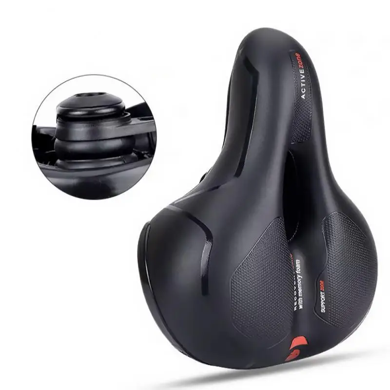 ThinkRider MTB Saddle Seat Men Women Thicken Road Cycle Saddle Hollow Breathable Comfortable Soft Cycling bike Seat