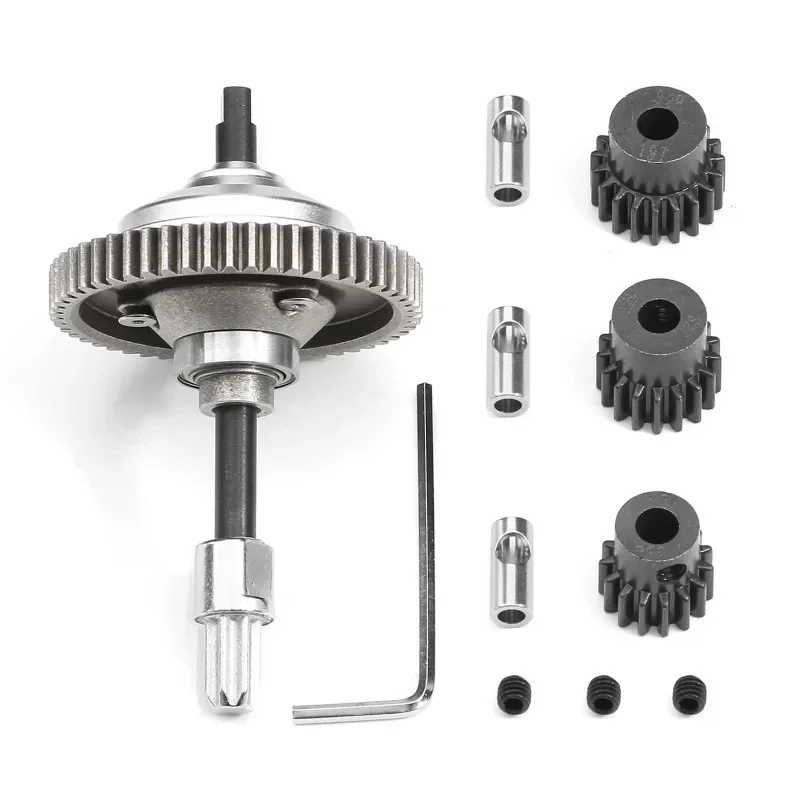 

Metal 6780 Complete Center Differential Kit 54+15+17+19T Pinion Gear for Trxs Slash 4x4 Stampede Rustler Hoss 4x4 Upgrade Parts