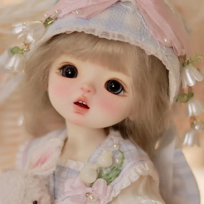 

BJD Baby 6 Points Female Baby Small Tomato Cute Baby Sweet Wine SD Joint Movable Makeup Resin Doll 30cm BJD Dolls