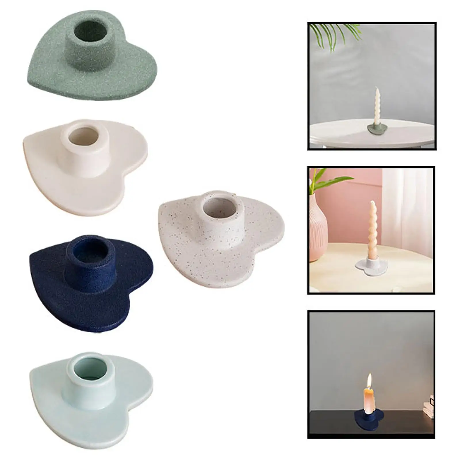 Candle Holder Practical Holiday Gift Centerpiece Table Display Candlesticks Candlestick Holder for Bar Dining Room Home Office