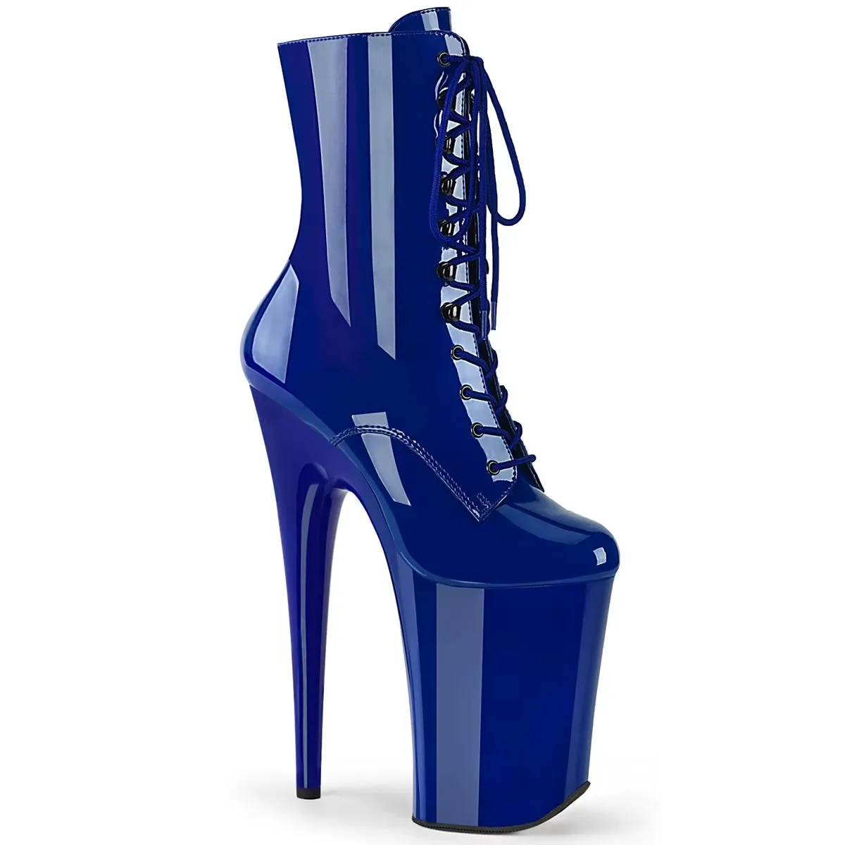 LAIJIANJINXIA New 23CM/9Inch PU Upper Women's Platform Party High Heels Modern Ankle Boots Pole Dance Shoes 151
