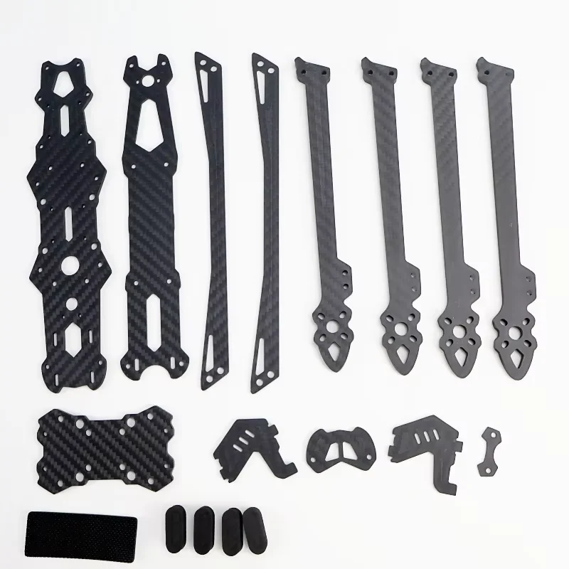 1 مجموعة Mark4 7 بوصة 8 بوصة 9 بوصة 10 بوصة مع 5 مللي متر الذراع كوادكوبتر الإطار ل Mark4 FPV سباق الطائرة بدون طيار كوادكوبتر حرة الإطارات عدة #4