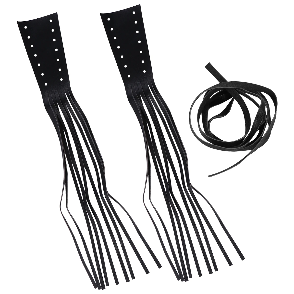 

Handlebar Covers Durable Fringe Tassels Anti Slip Soft Grip Comfortable Riding Easy Install Motorcycle