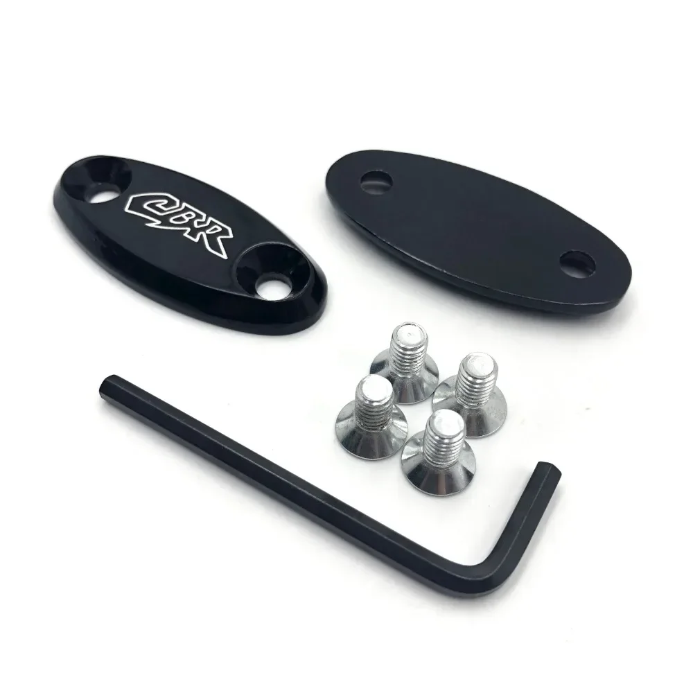 

Motorcycle Mirror Block Off Base Plates for Honda 1999-2006 CBR 600 F4 F4i，2003-2011 CBR 600 RR/CBR600RR，2004-2007 CBR 1000RR