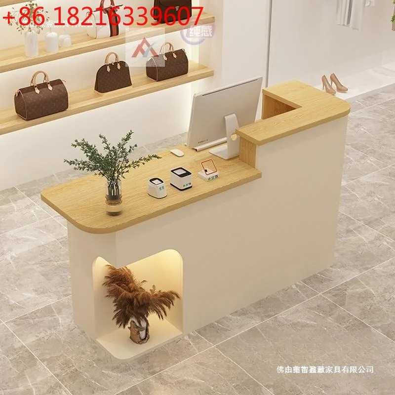 YAO store checkout page clothing store women's clothing front desk reception desk simple and modern