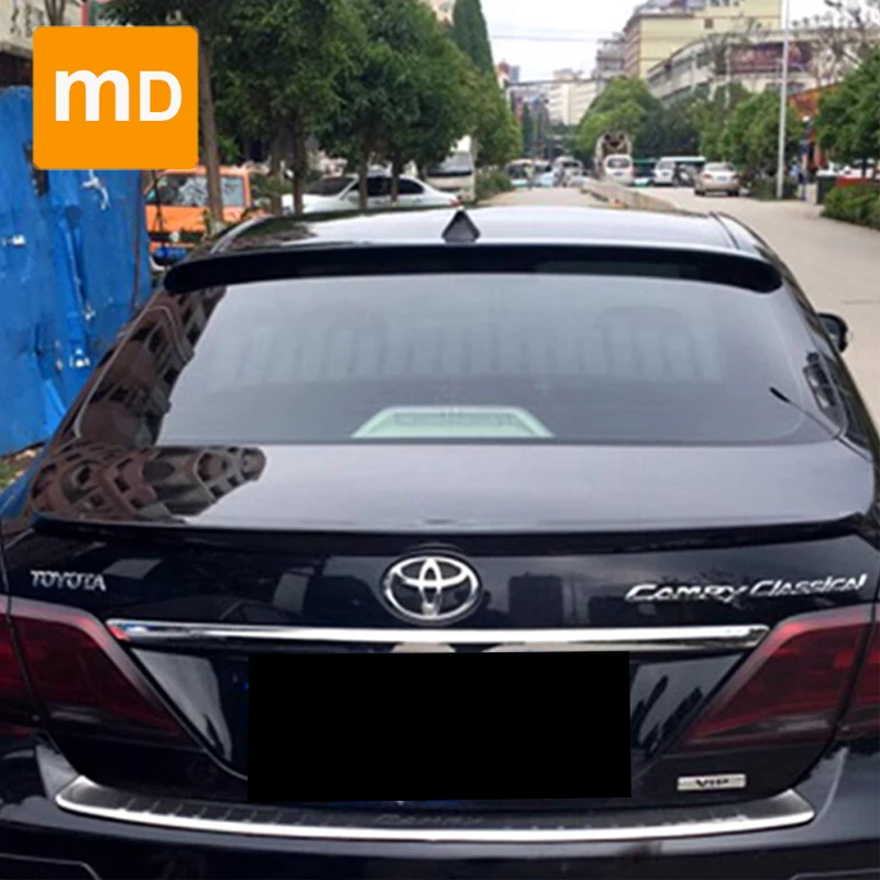 

Глянцевый черный спойлер, крыло для Toyota Camry 2007-2011 годов, модификация спойлера, верхние крылья, Аксессуары для автомобилей, обновление