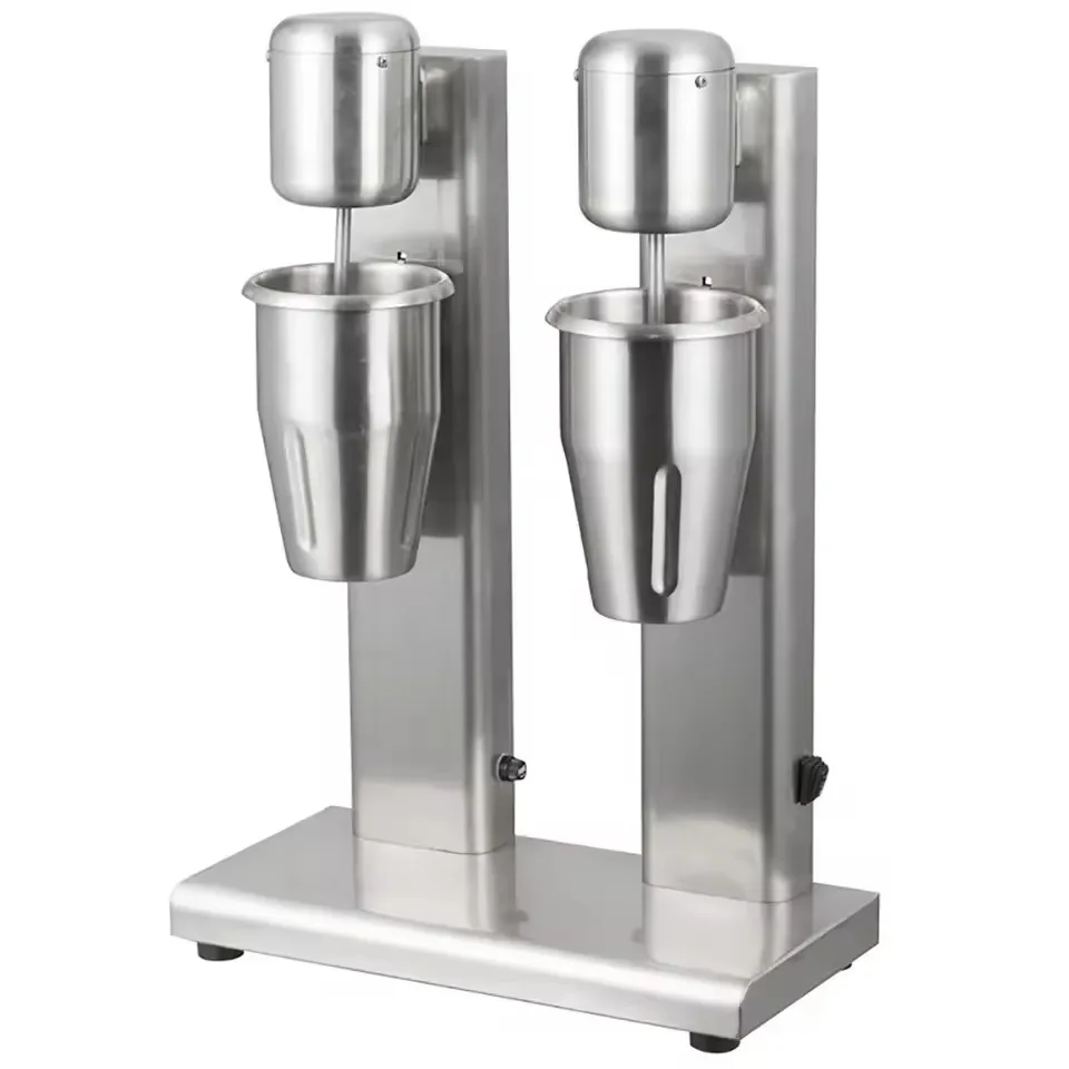 Milkshake Machine Commercial Milk Tea Shop Large Capacity 1000ML Automatic Milkshake Blender Roast Milk Electric Mixing Machine