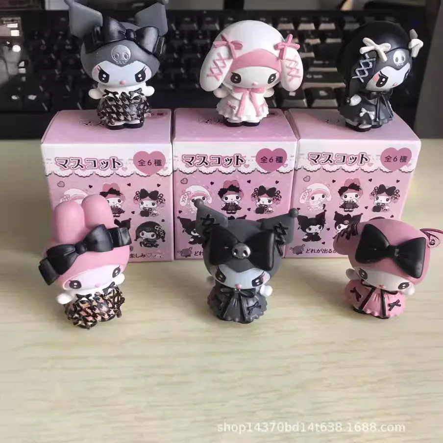 

Sanrio 4cm Mini Kuromi My Melody Blind Box Cartoon Character Figures Dolls Surprise Bag Cute Model Collection Toy Holiday Gift