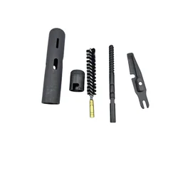 Portable cleaning tool kit, universal tactical cleaning tool, wire brush