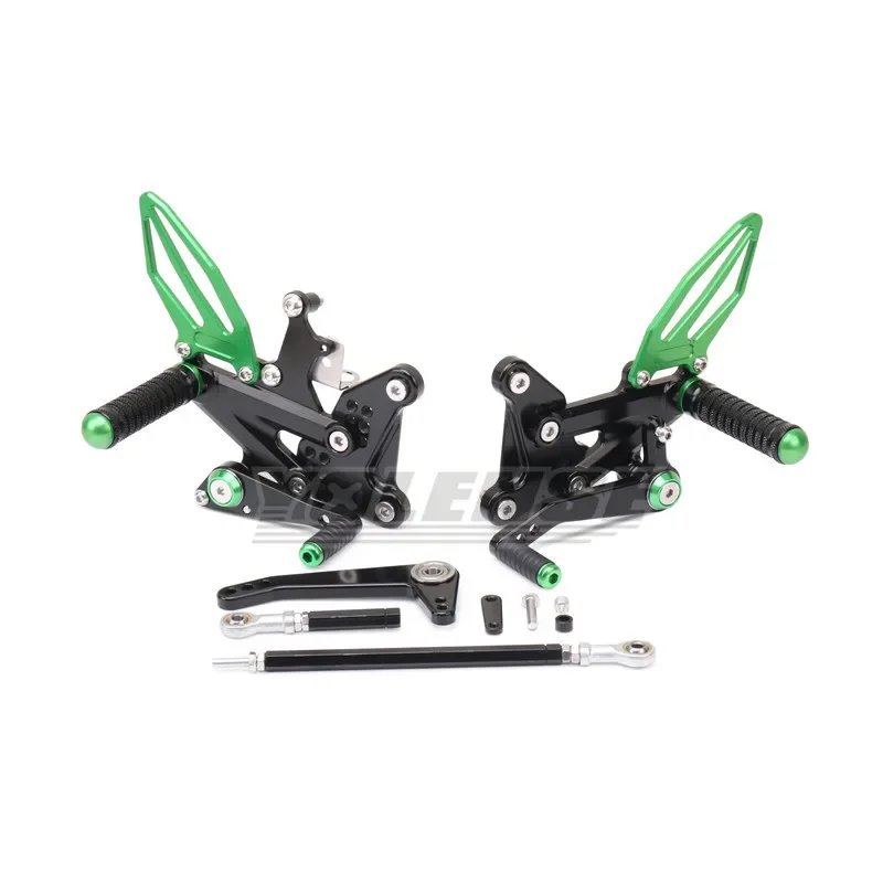 Voor KAWASAKI NINJA ZX-4R ZX-4RR ZX4R ZX4RR ZX25R Motorfiets Verstelbare Verhogen Move Back Voetsteunen Achteren Geplaatste Voetsteun Voetsteunen