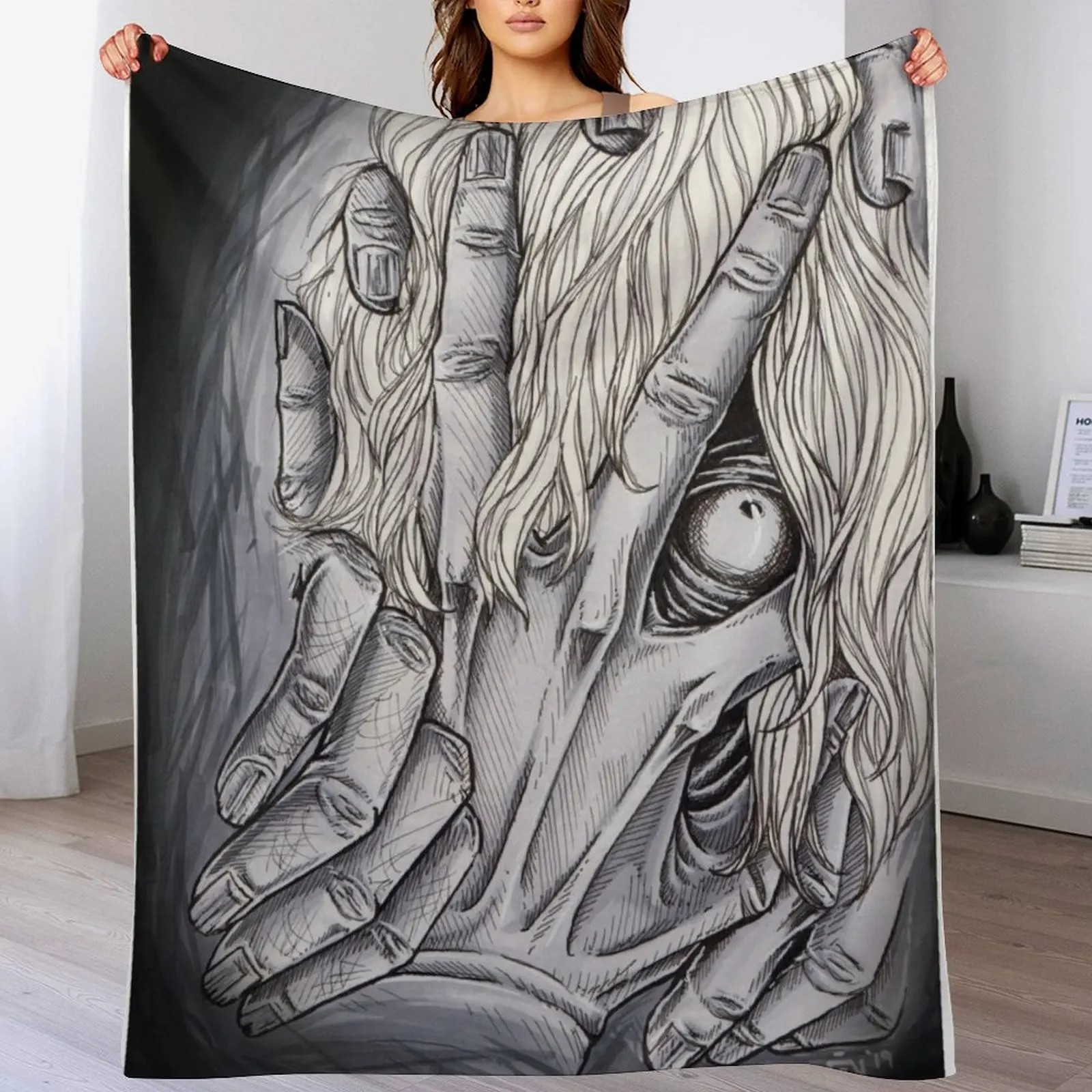 

Shigaraki Tomura Throw Blanket Soft Warm Blanket Gift for Men Women Adults