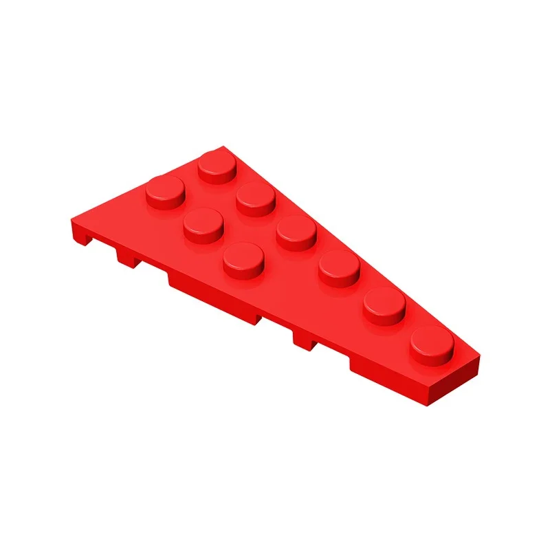 Gobricks GDS-550 Wedge, Plate 6 x 3 Right  compatible with lego 54383 pieces of children's DIY Building Blocks Technical