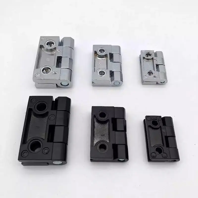 【CCA】2Pcs Zinc Alloy Hinge Apply To Switch Cabinet Electric Cl218 Hl040 40*40mm 50*50mm 60*60mm Cabinet Door Hinges