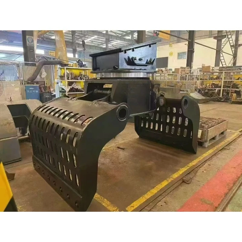Customized Hydraulic Demolition Grab 360 Degree Rotation Excavator Demolition Grapple For Demolition Site Scrap Stone Sorting