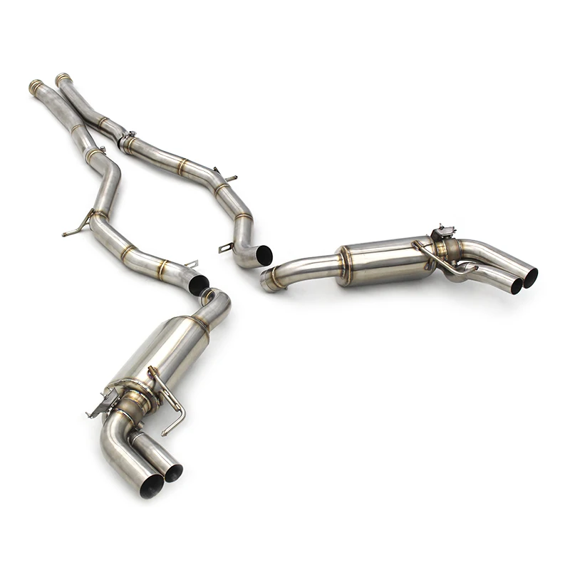 

OBM Catback Exhaust System For Mercedes-Benz S63 AMG COUPE 2012-2019 Stainless Steel With Valved Exhaust Muffler Pipe