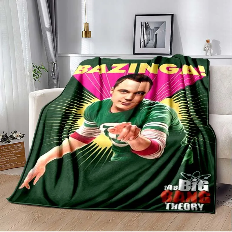 Blanket THE BIG BANG THEORY Poster Printed,for Living Room,bedroom,nap,bath Towel,kid's Room,children Gift,friend Gift,bed Sheet