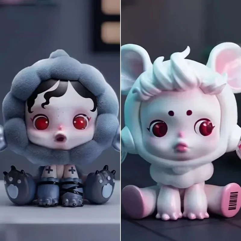 

POP MART SKULLPANDA The Mare of Animals Series Genuine Mystery Box Blind Box Guess Bag Toys Doll Cute Desktop Ornaments