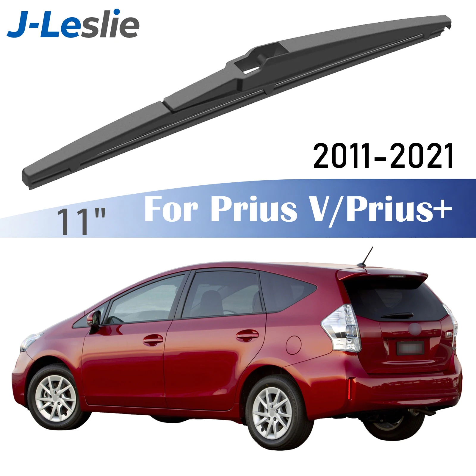 Escobilla Limpiaparabrisas Trasera De 11 Pulgadas Para Toyota Prius V α Prius+ Xw40 2011-2021, Limpiaparabrisas, Cepillos Limpiar La Ventana Y Lluvia Trasero Parabrisas Limpia Escobillas Limpiador Coche AutomóVil Goma