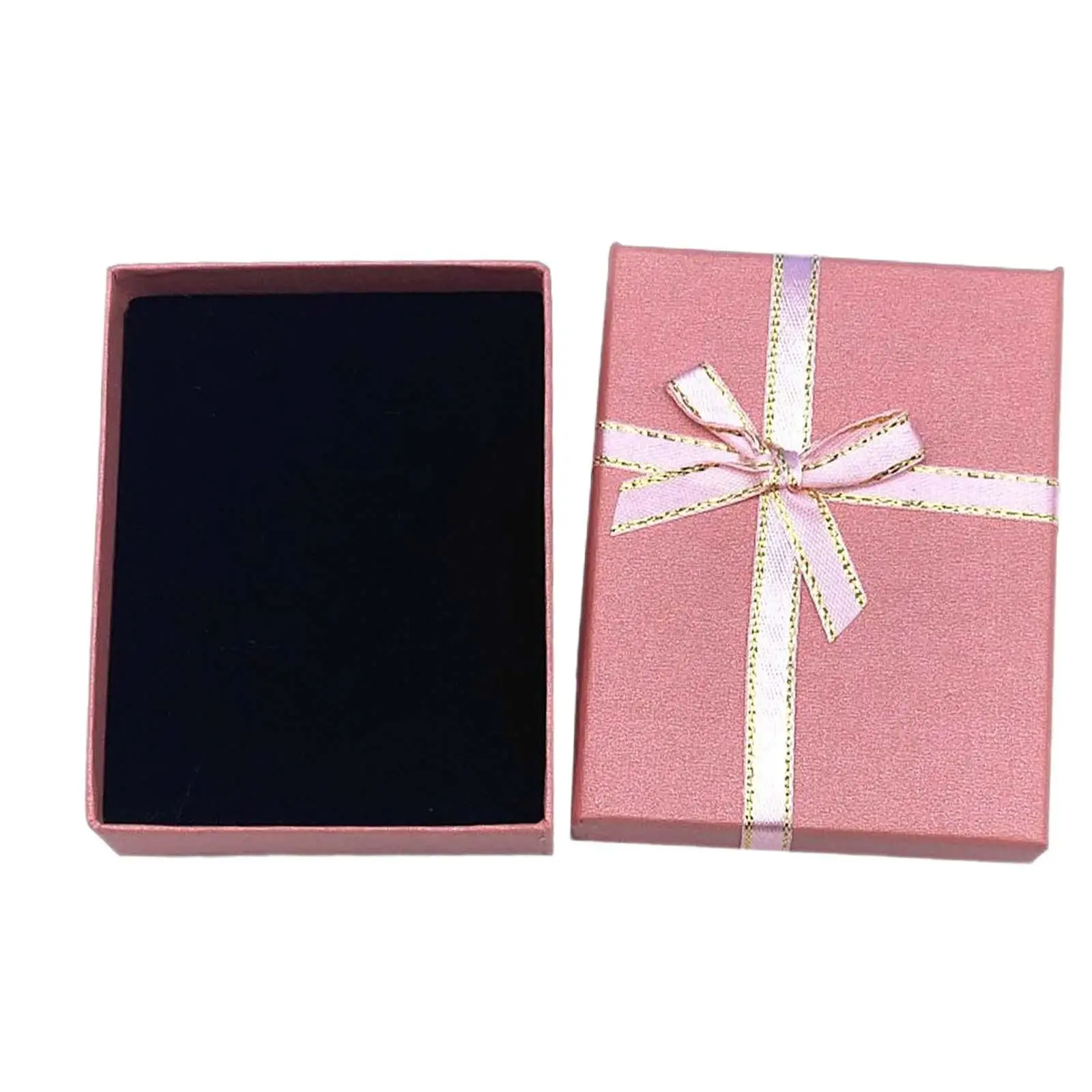 4x صندوق مجوهرات مجوهرات حقيبة للتخزين صندوق تخزين المجوهرات منظم المجوهرات للأقراط