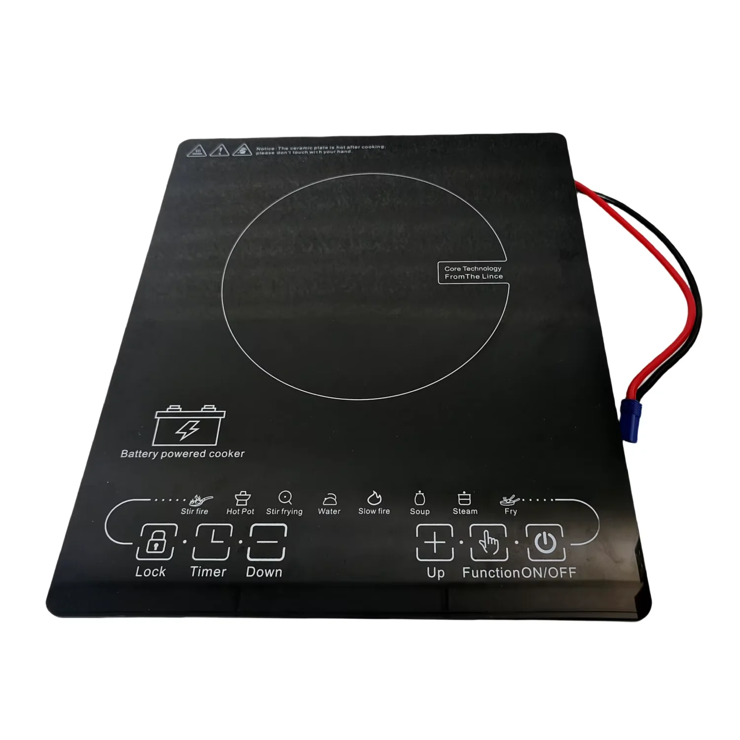 24V / 48V Induction Cooktop, High‑Power Touch Control Induction Hob, Multi‑Function Household Electric Stove