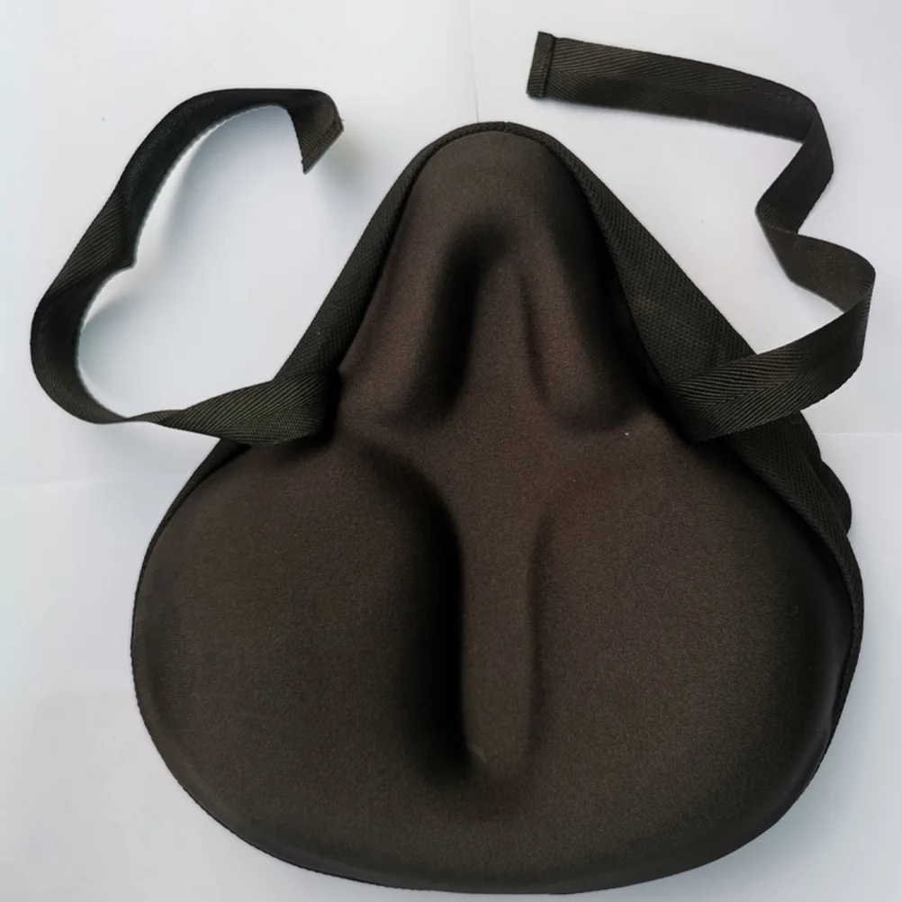 

Breathable Mountain Bike Seat Cover Black Waterproof Cycling Saddle Protector Thickened Drawstring Non-Slip Comfortable