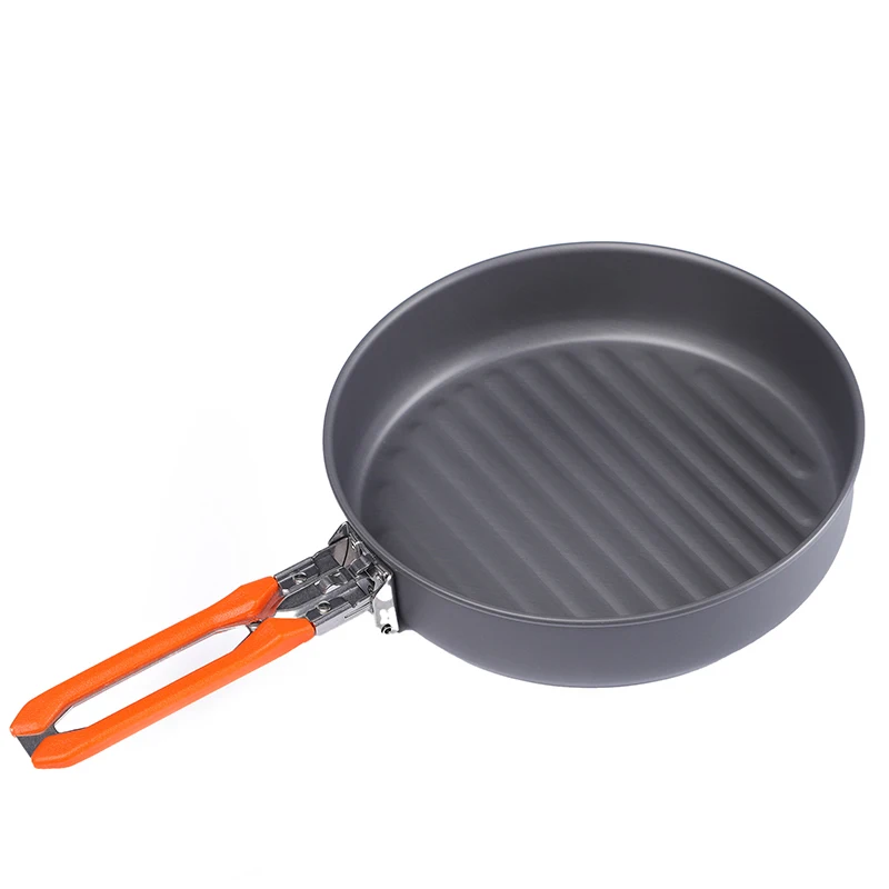 Fire Maple 900ml Fry Pan Aluminium Alloy Folding Handle Ultralight Outdoor Hiking Picnic Camping Cookware Grill Frying Pan