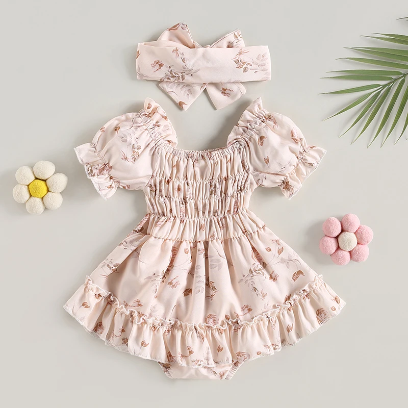 

Toddler Baby's Clothes Boys Short Set Short Sleeve Stripes T-shirt with Elastic Waist Shorts Summer Outfit Children's Clothing