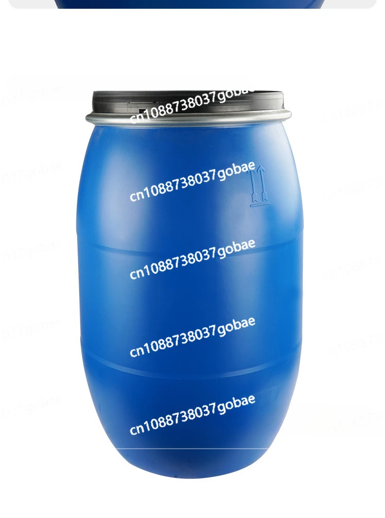 Hoop Chemical Barrel 125L130L Liter Plastic Barrel Opening Large Mouth Thickening Acid and Alkali Resistance