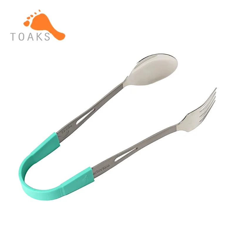 Imagem -04 - Conjunto de Garfo de Colher de Titânio Toaks Conjunto Ultraleve Slv15 Utensílios de Mesa de Acampamento para Cozinha Doméstica