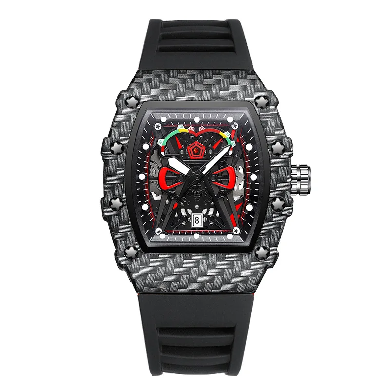 Men's student trend waterproof luminous men's watch personalized watch quartz watch