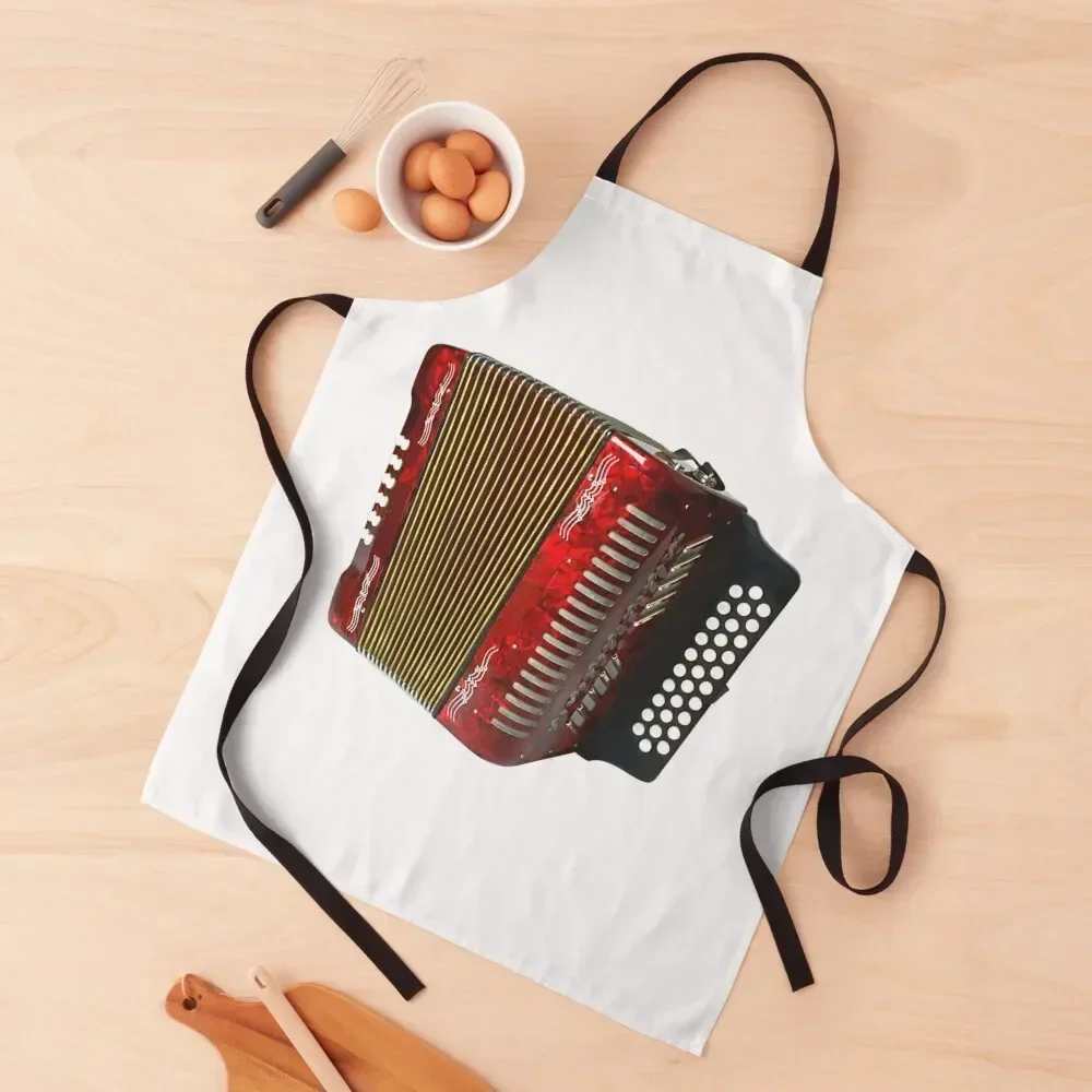 

ACCORDION Apron Kitchen Accessories 2022 Women Kitchen Art Barber Apron