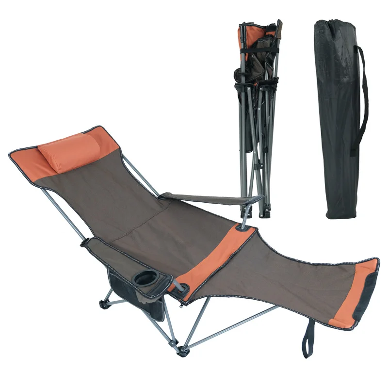 

Outdoor Folding Chair Light Portable Barbecue Camping Self-Driving Fishing Camping Chair Leisure Lunch Break Can Sit or Recline