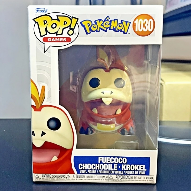ファンコポップ！-ゲーム-ポケモン-フエココ-1030-オリジナルビニールフィギュアゲームアニメコレクタブルモデルデスクトップ装飾玩具ファンへのギフト