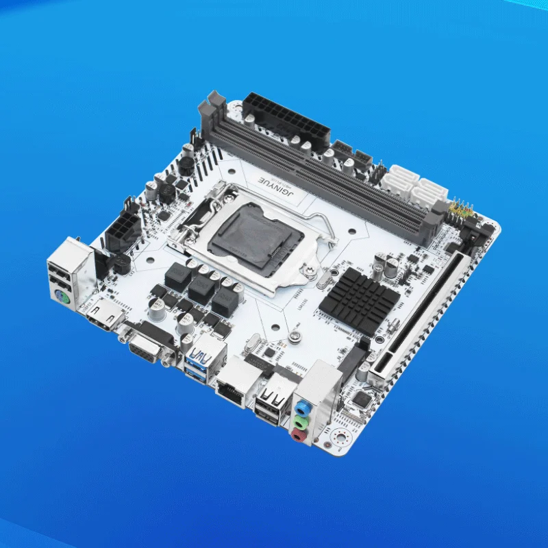 Imagem -03 - Jginyue H97 Itx Lga 1150 Placa-mãe Intel i3 i5 i7 e3 Cpu Ddr3 1600mhz 16gb M.2 Nvme Sata Usb3.0 Vga Hdmi Mini-itx H97i Plus