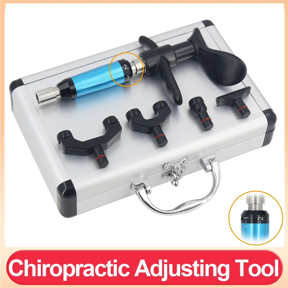 New Chiropractic Adjusting Tool Body Muscle Relax Massager Pain Relief Physiotherapy Adjusting Massage Gun