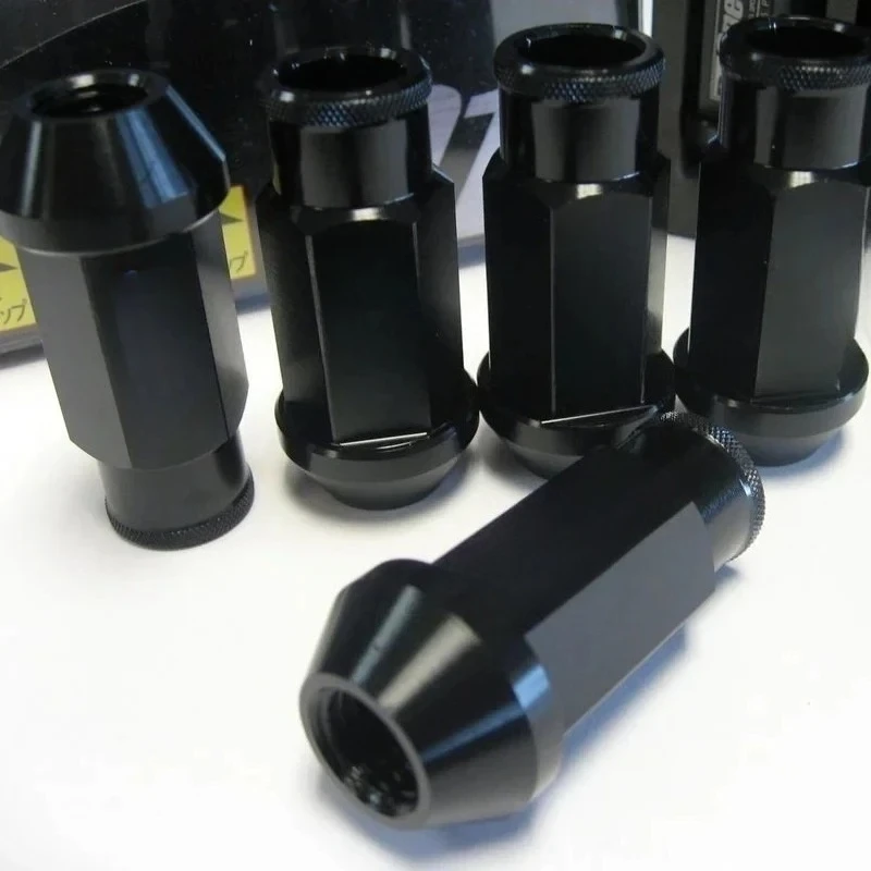 

HOT Wheel Lug Nuts JDM Car Racing Aluminium alloy Wheel Lug Nuts Screw M12x1.5/1.25 Length 50mm 20 pcs/set