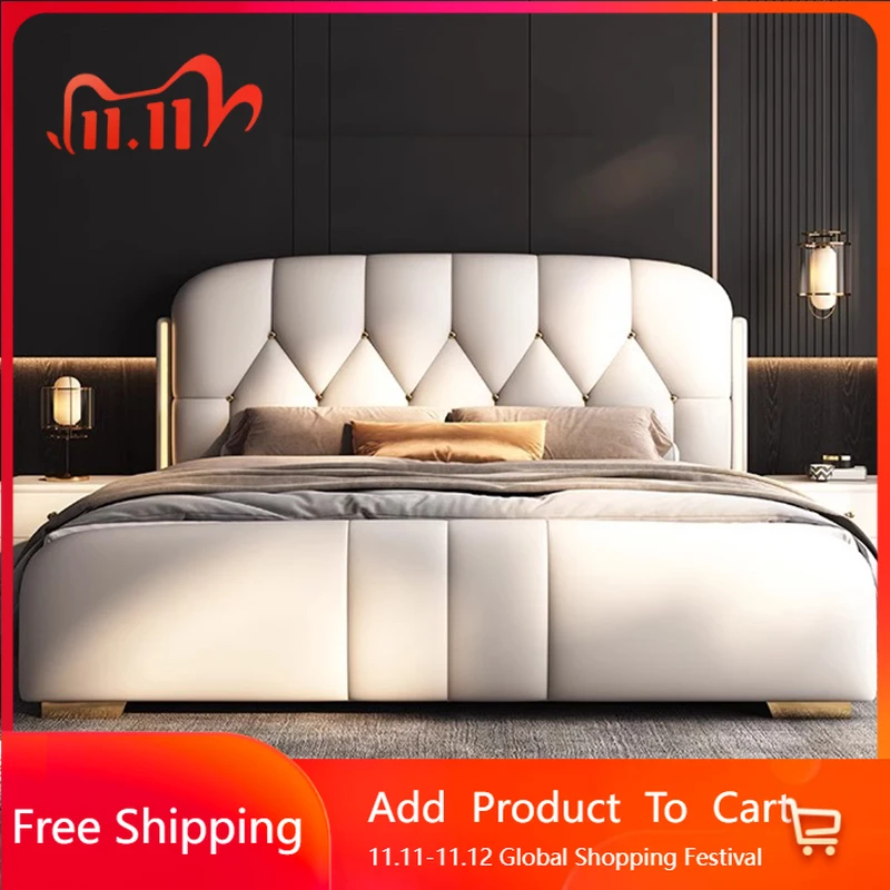 

Unique Bedroom Bed Queen Luxury King Size Sun Beauty European Bed Girls Design Sleeping Japanese Cama Solteiro Hotel Furniture