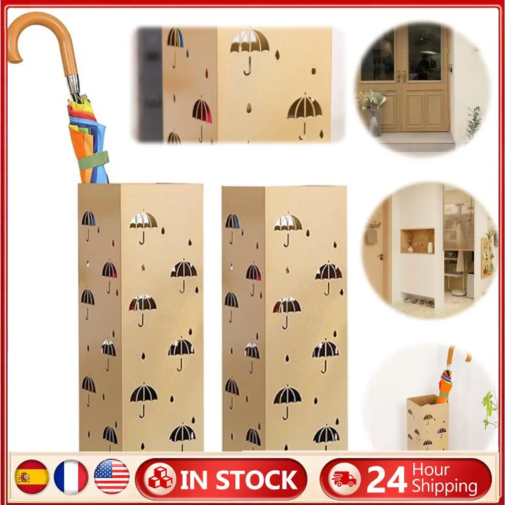 

Шикарный держатель для зонта, отдельно стоящая металлическая подставка для зонта, многоцелевой держатель для трости, домашний декор для прихожей