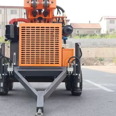 Customized Professional Crawler Rotary Unit 200M Precision Engineering Consistent Premium Deep Water Well Drilling Machine
