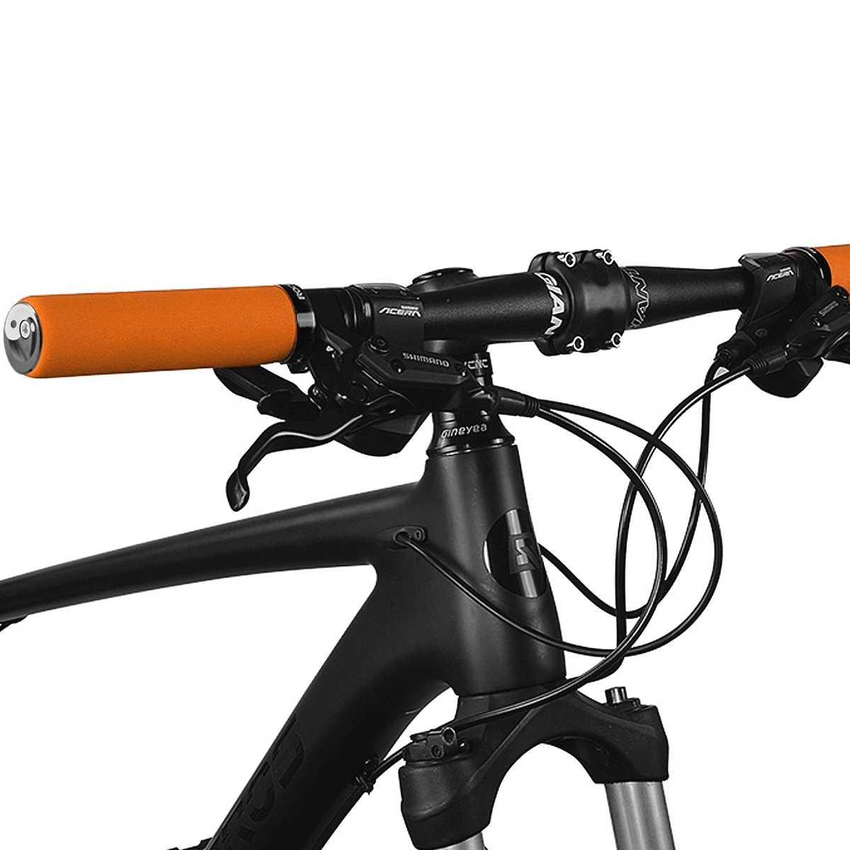 1Pair Bike Handlebar End Plug Aluminum Alloy Cap Reinforced Construction Replace Worn Grips Fast Setup with Expansion Screw